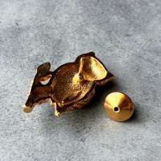 画像6:  AVONフクロウブローチ　夜の森を照らす、知恵の光  (6)