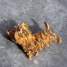 画像5: 英国ヴィンテージ・スコティッシュテリアブローチ 立体毛並みが輝く、小さな守りの相棒 (5)
